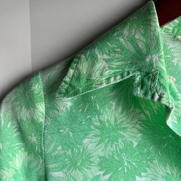 Vintage 3 Star Fashions Long Sleeve Polyester Shirt - Picture 8 of 11